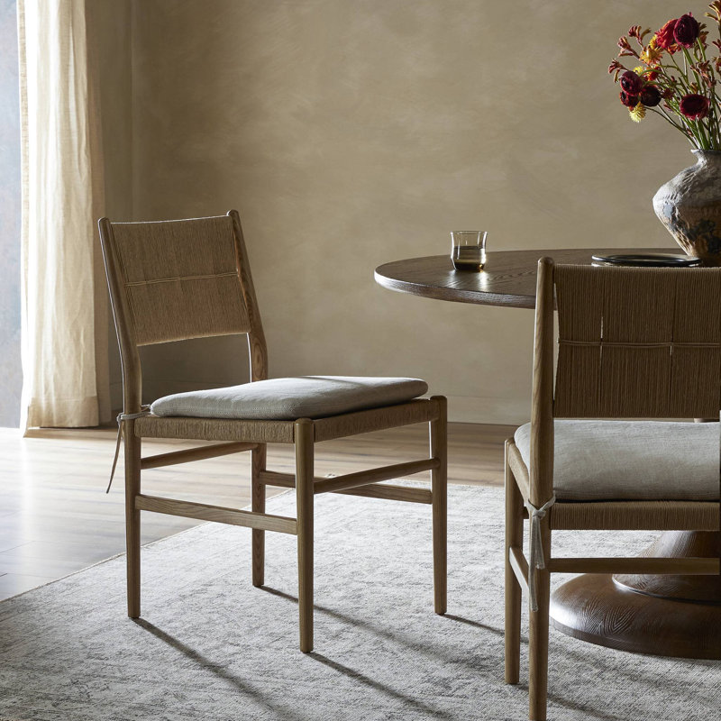 Dara Dining Chair with Cushion, Broadway Dune