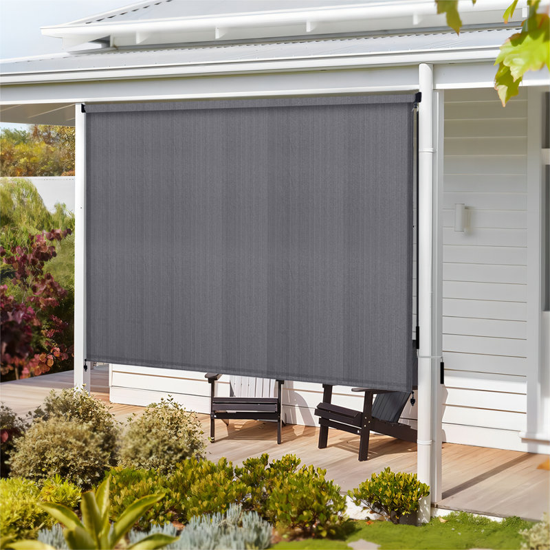 Rideau roulant filtrant la lumière, L 60 po x L 72 po, Gris