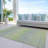 Machine Washable Indoor/Outdoor Christain ACN1291 Aloe Rug-109532181