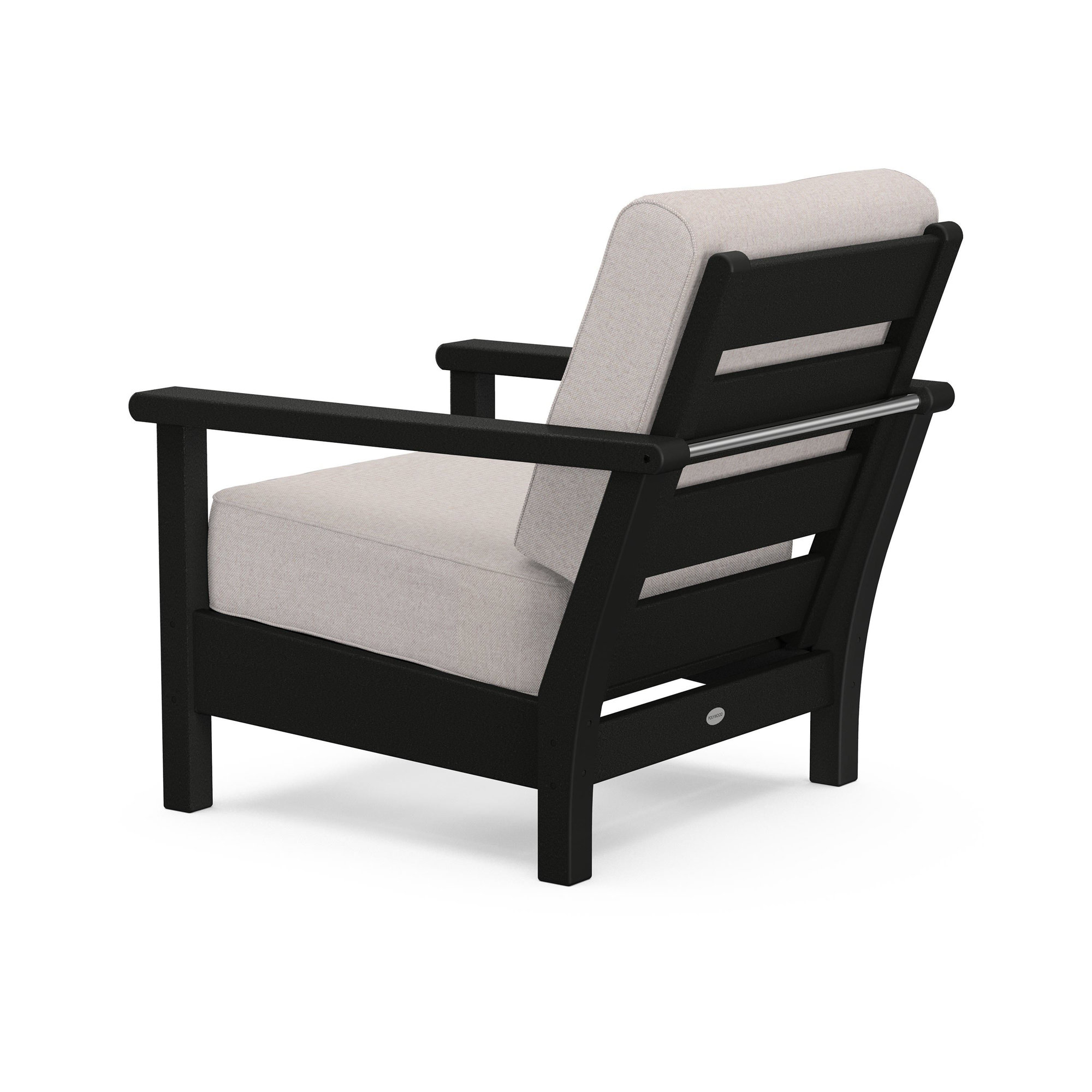 Harbour Deep Seating Chair, Slate Gray, Natural Linen