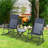 Gaston 2 - Person Patio Dining Set with Round Table-156835225