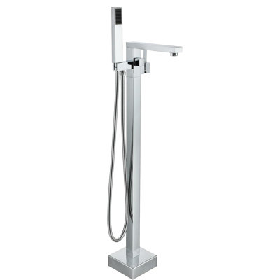 Single Handle Floor Mounted Tub Faucet