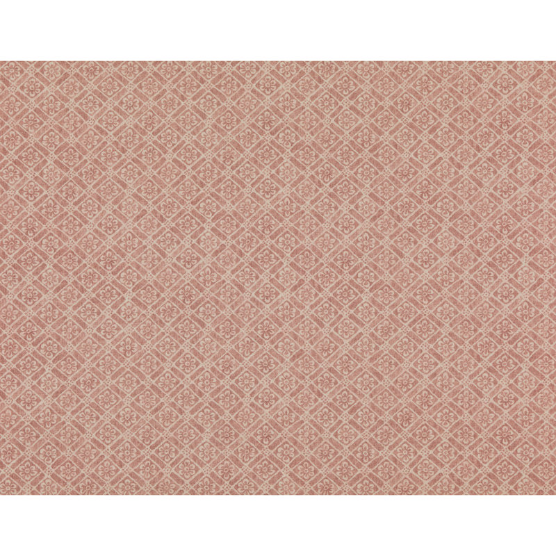 Signature Moreton Trellis Linen Fabric, Spice