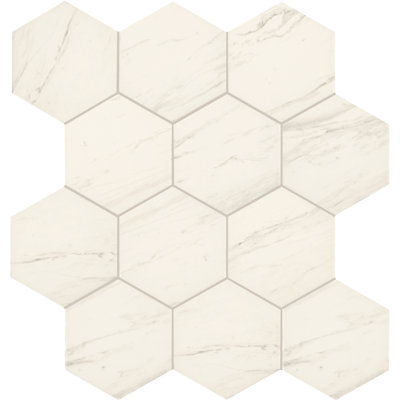 Daltile Perpetuo 8" X 9" Hexagon Matte Porcelain Floor Tile (25 PCS Per Carton) (9.27 SQFT Per Carton)