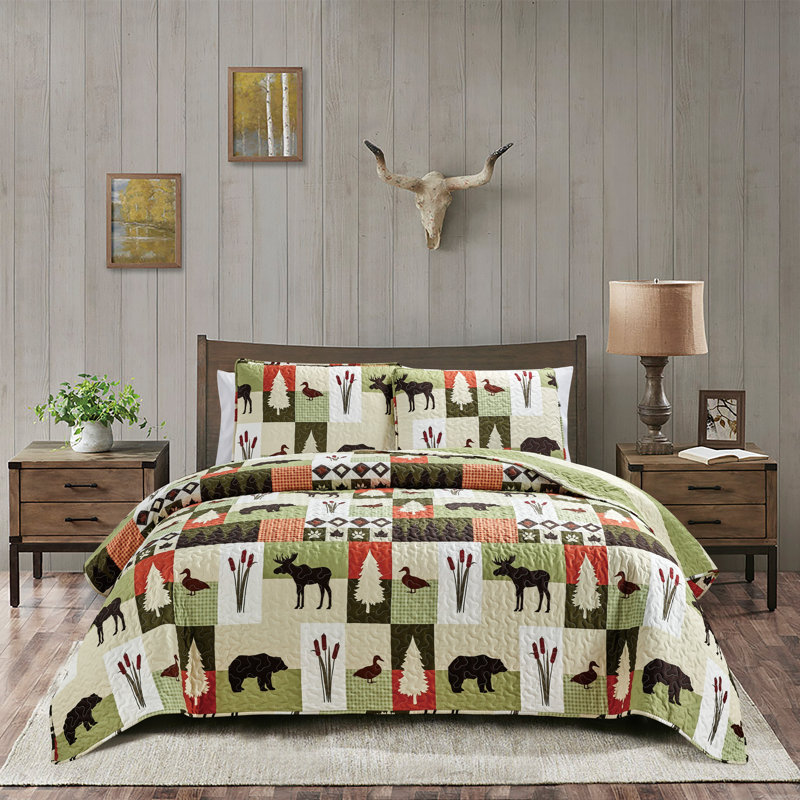 Ensemble de courtepointe hypoallergénique Redwood Quilts, Simple