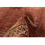 Tapis brun Teimani 3 pi 1 po x 4 pi 2 po