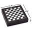 Ensemble de jeu d'échecs, de dames et de backgammon en cuir 5 en 1