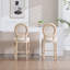 Ensemble de 2 chaises de bar 43,31 po de hauteur de style champêtre French Country