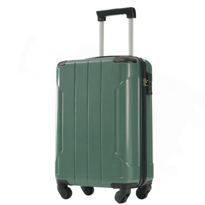 Hardshell Luggage, Lightweight Durable ABS Suitcase with Double Spinner Wheels, TSA Lock, 20-Inch Travel Carry-On Luggage