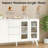 Farmhouse Buffet Cabinet with Pop-Up Doors