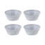 Rua Nova Antique White Earthenware Dinnerware Set - Service for 4-64108580