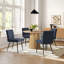 Ensemble de 4 chaises de salle à manger rembourrées-876994631