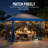 13 Ft. W x 13 Ft. D Outdoor Gazebo for Backyard & Patio Lawn with Netting Blue-125996319-126399958