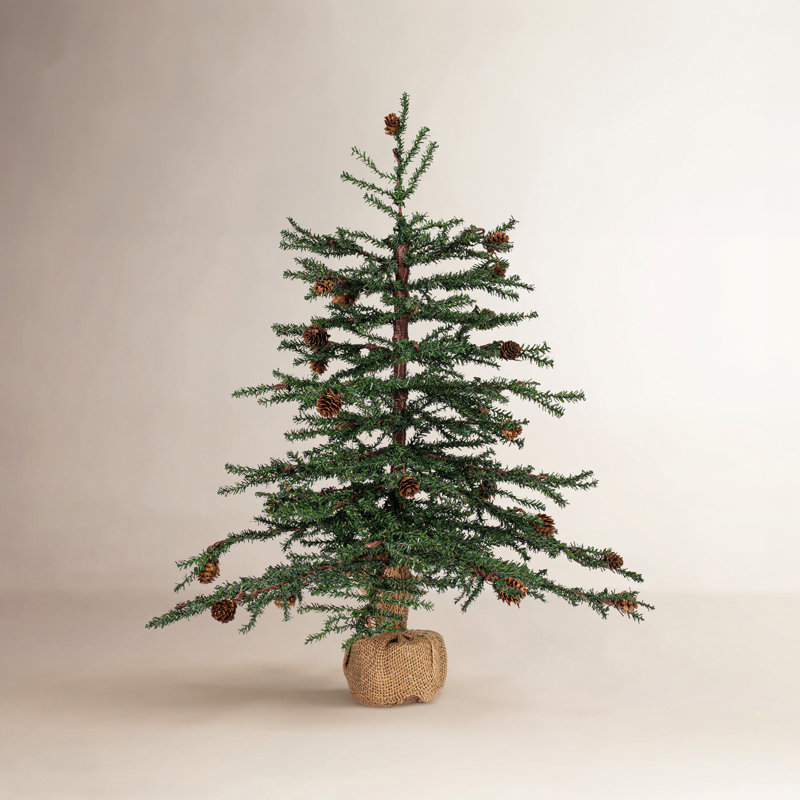 Arbre de table de Noël artificiel en pin Eastport, H 2 pi, Non éclairé