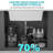 Quartz Kitchen Sink - 30" X 19" X 9.65" White Granite Composite Workstation Undermount Single Bowl Kitchen Sink-125207554