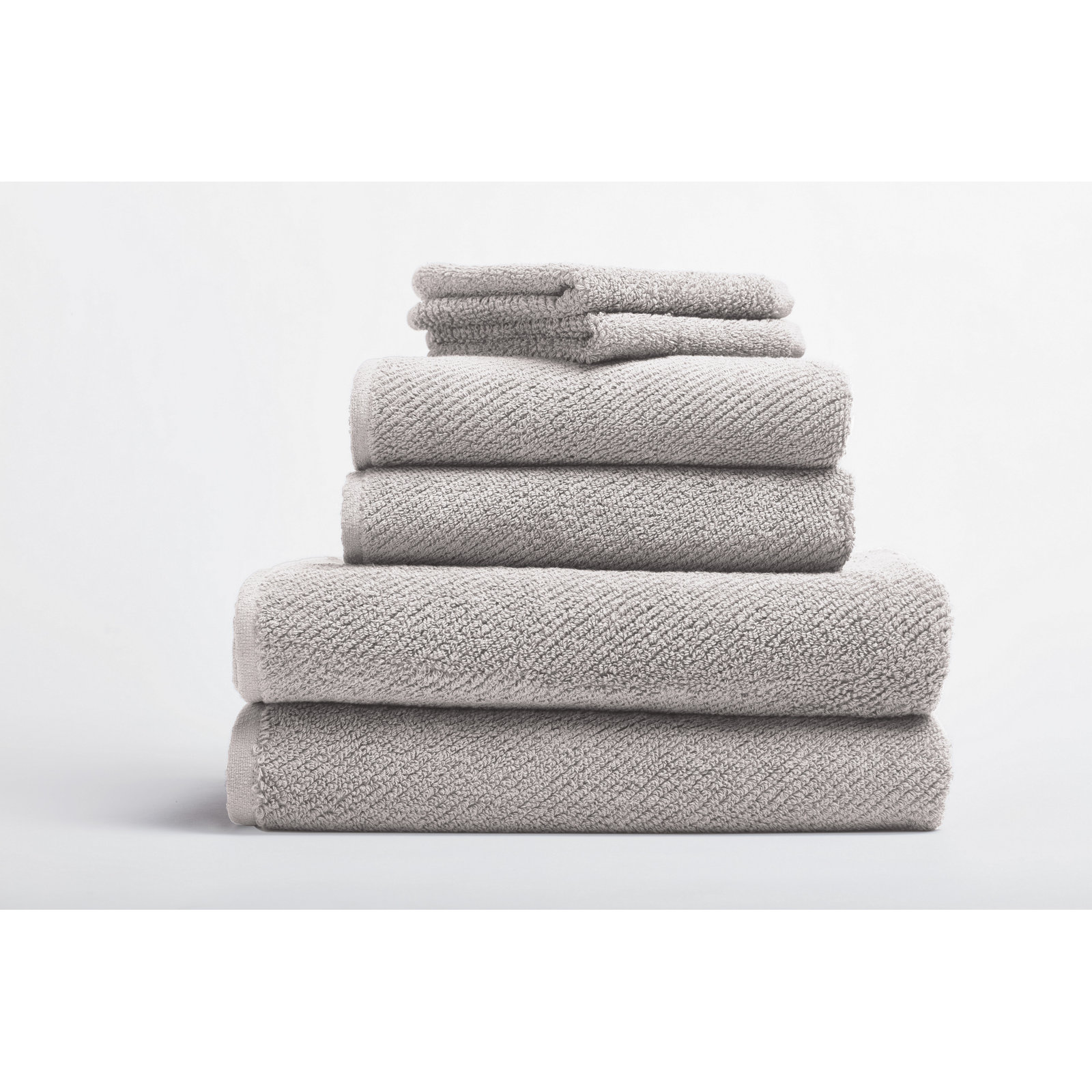 Air Weight Organic Wash Cloth, Fog