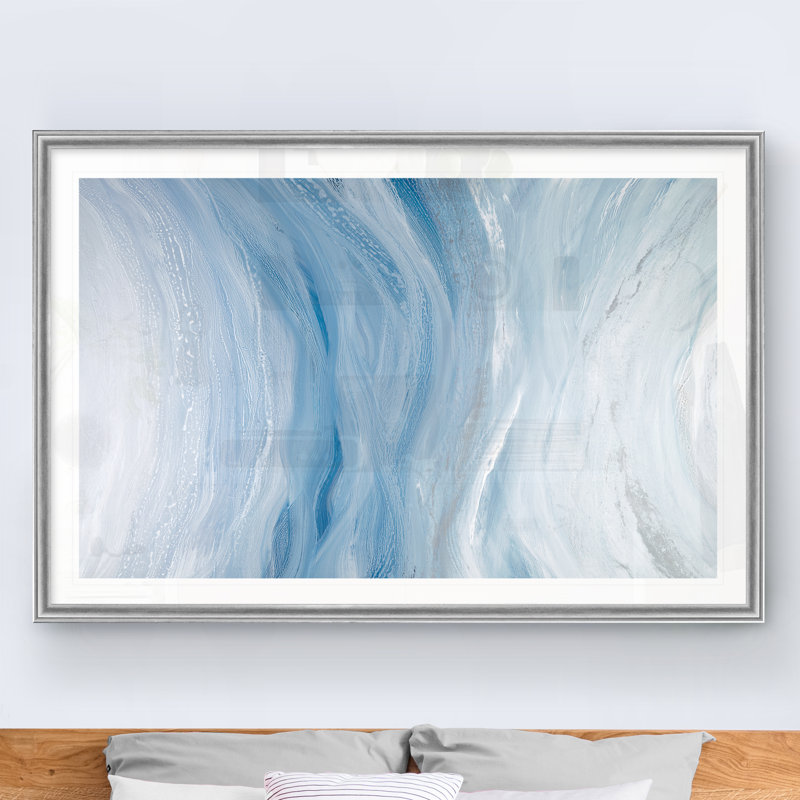 Just Add Air II - reproduction d'art sur toile, H 26,5 po x l 36,5 po x P 1,5 po, Cadre argenté