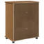 Solid Wood Rectangle Accent Cabinet-1594368524