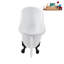 Baignoire de trempage en acrylique sur pieds 53 po avec bonde, pattes et plateau en bambou Streamline-76275073-72770155