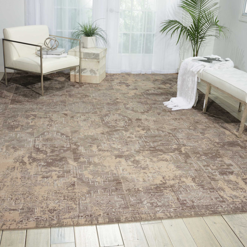 Indoor Rug, Rectangle 7 pi 9 po x 9 pi 9 po