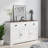 53.54" W Manufactured Wood Sideboard with 3 Drawers-1569551622
