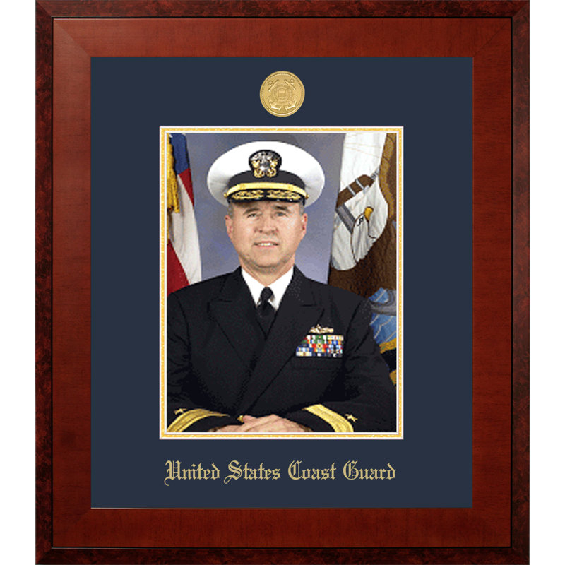 Cadre photo "coast guard portrait"