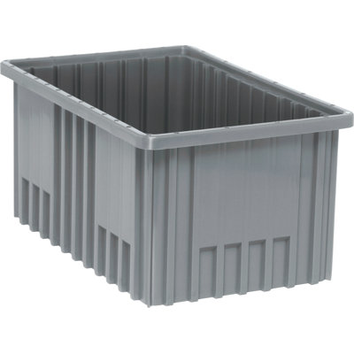 Dividable Grid Container, 16-1/2"L x 10-7/8"W x 8"H, case of 8