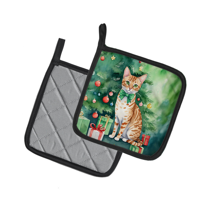 Paire de poignées pour chat Ocicat