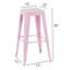 Tabouret à hauteur de comptoir 30 pouces-125539907-125539909