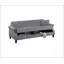 Canapé réglable contemporain en tissu gris brûlé-903677776