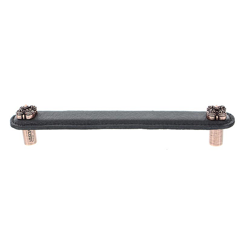 Napoli 6 Center to Center Bar Pull, Antique Copper