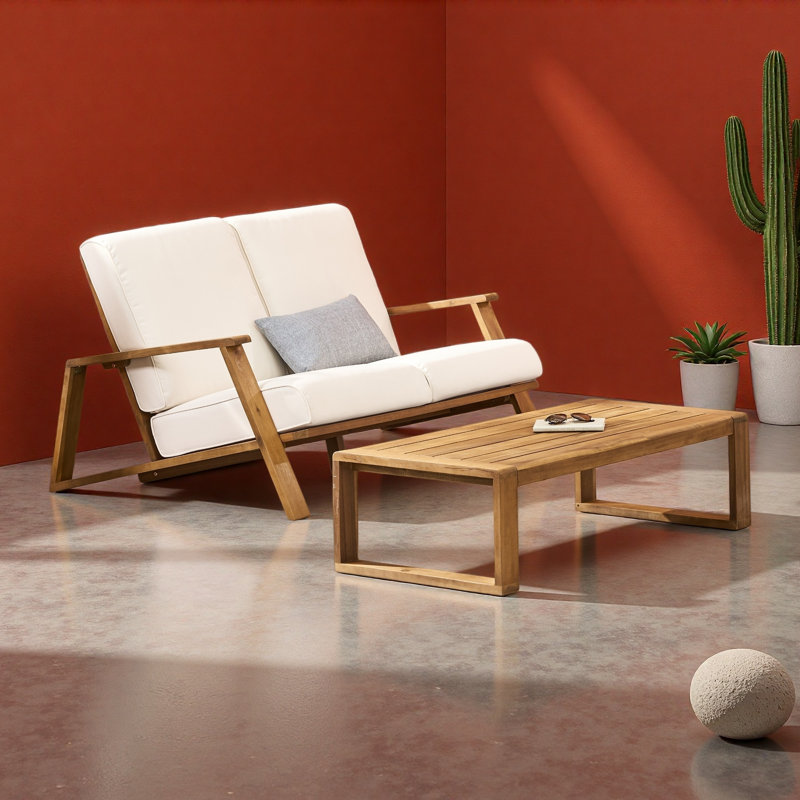 LOVESEAT+COFFEE TABLE