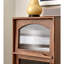 Petite armoire d'appoint à porte rabattable