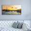«Paris - Golden Sunset Panorama» par Epic Portfolio, art mural sur toile-1202897132