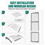 GUANSU-CN Polycarbonate Cover Retractable Door / Window Awning-124654863-124654865