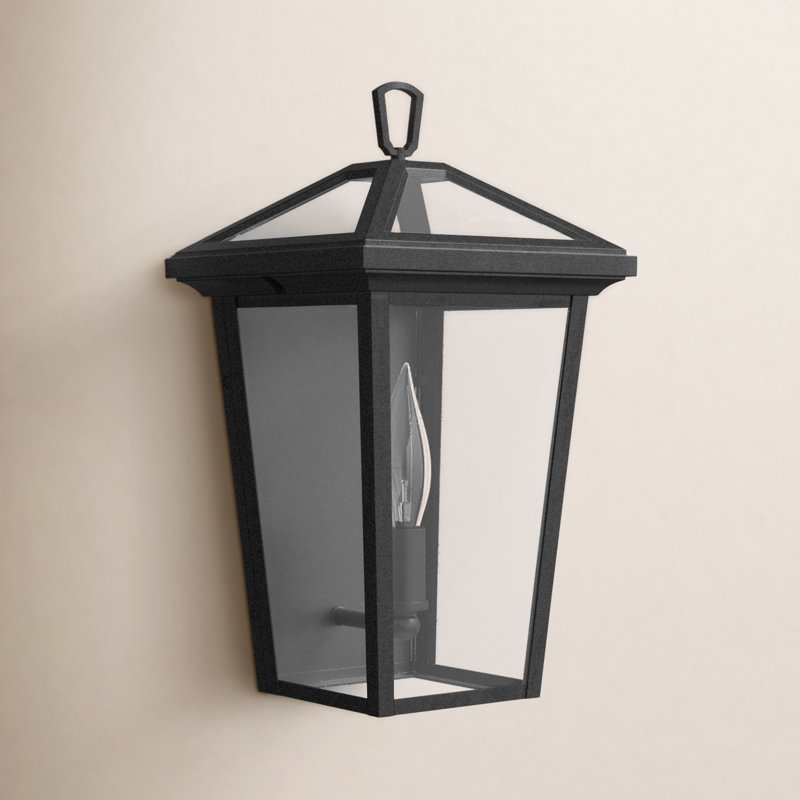 Alford Place Outdoor Wall Lantern, Museum Black