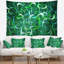 Tapisseriee abstraite d’art fractal vert aquarelle-28498045