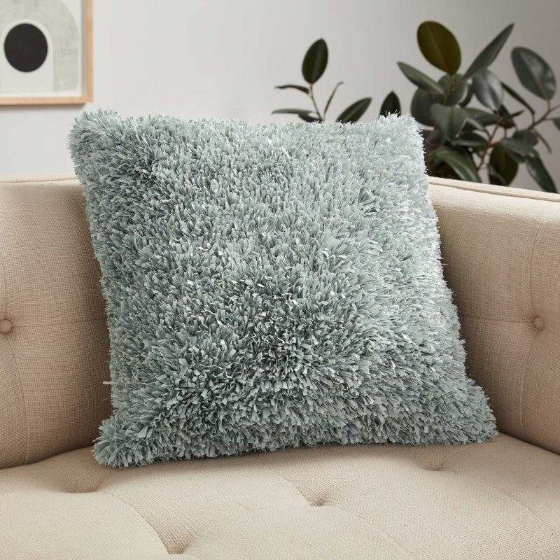 Reversible Pillow Cover, Brown, 22" x 22"