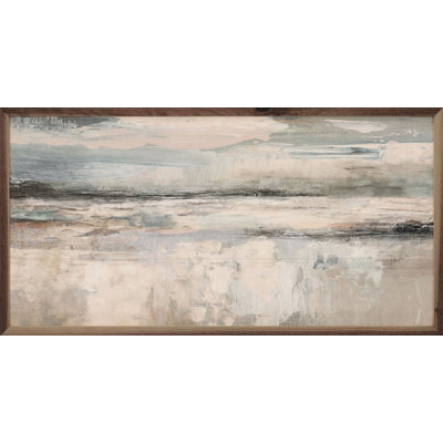 " Neutral Transitional Abstract 4 By Nina Blue " on