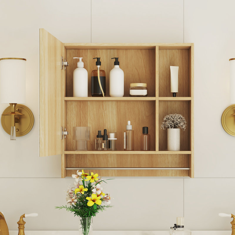 Bathroom Mirror Cabinet Wall Mounted