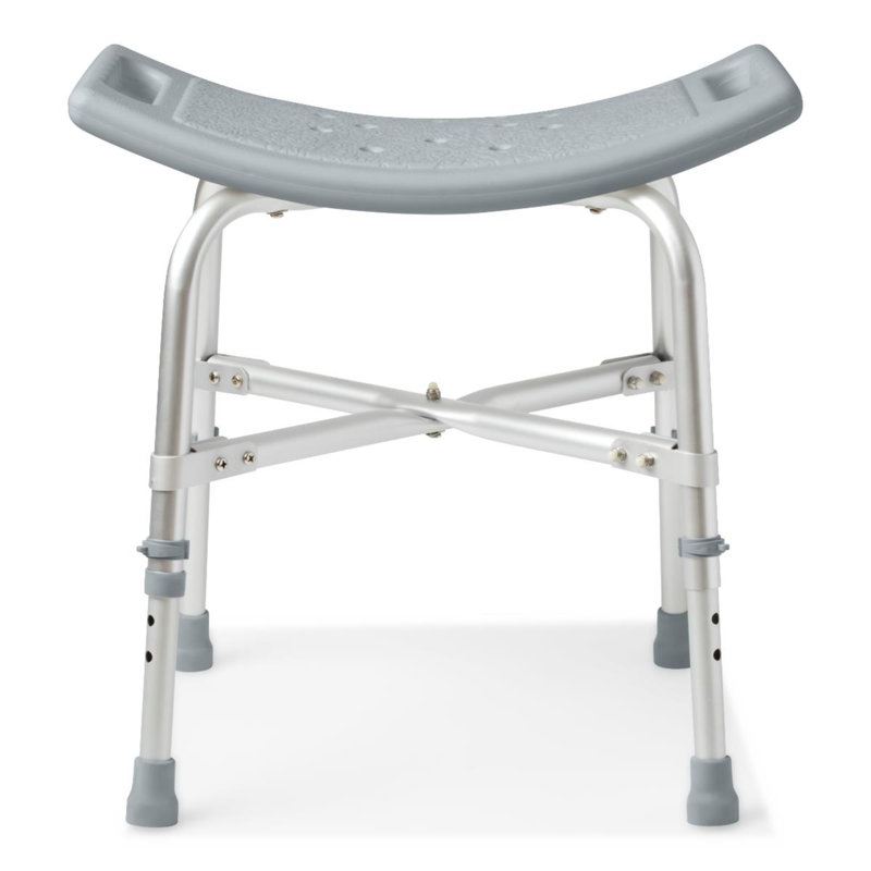 Bariatric Shower Chair Without Back, 550lb. Capacity