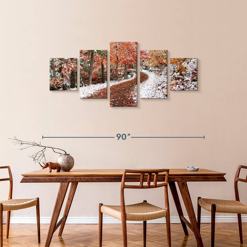 Two Seasons, 36" H x 80" W