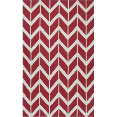 Vo Wool Chevron Indoor Rug