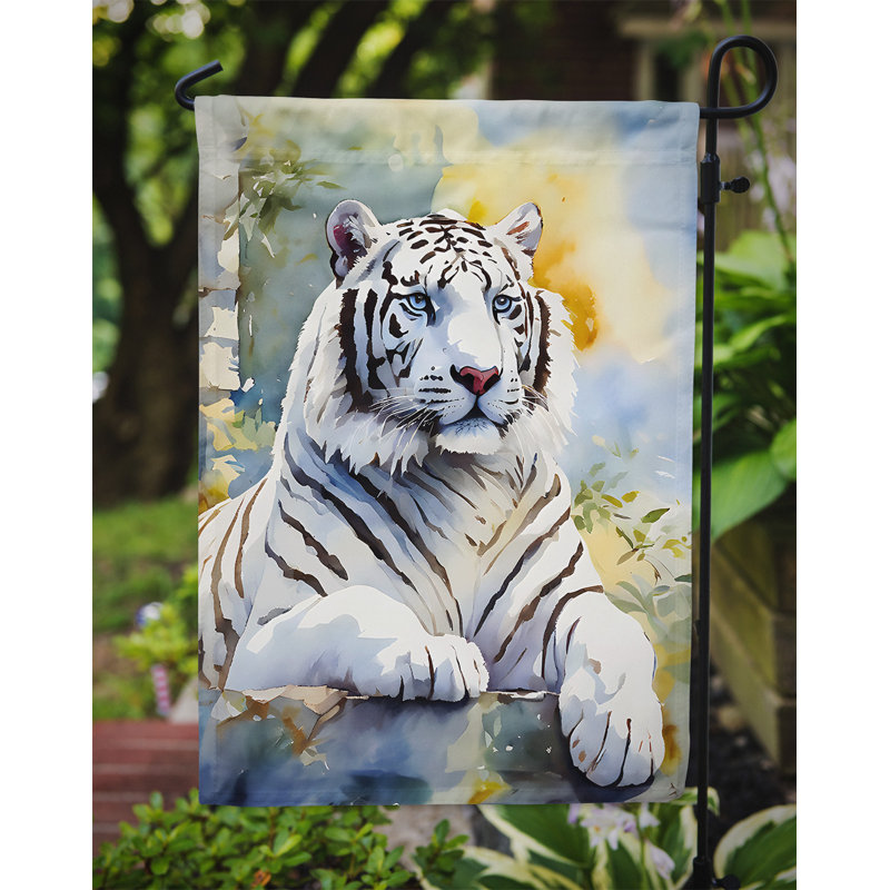 Double Sided 15.5'' H x 11.25'' W Polyester Animal Garden Flag