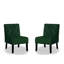 Fauteuil d'appoint à motif capitonné avec tissu en velours Living Room-1423961567-1428331492