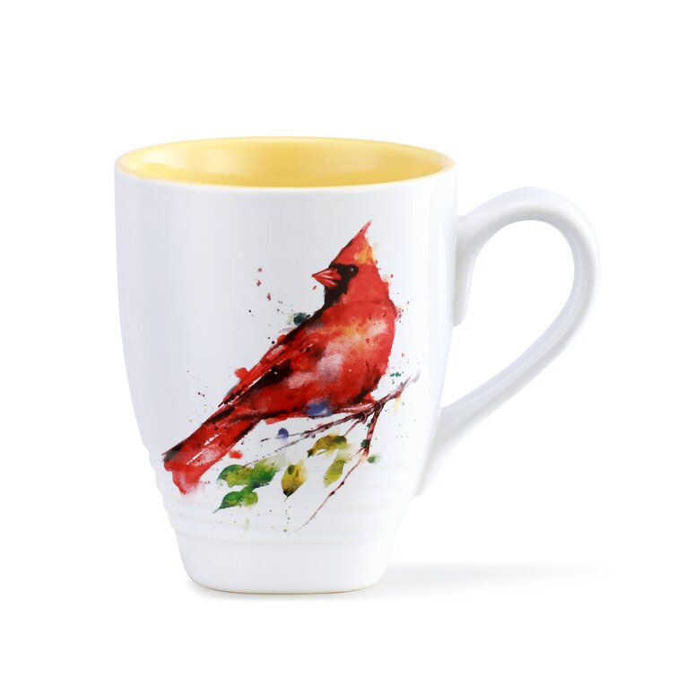 The Memory Company St. Louis Cardinals 16oz. Fluted Mug with Swirl Handle