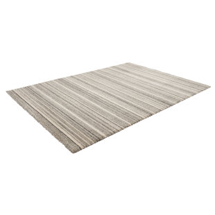 Tapis gris/beige zone Market
