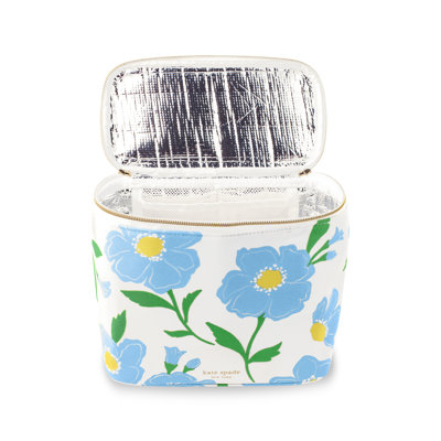 Panier repas, motif floral soleil