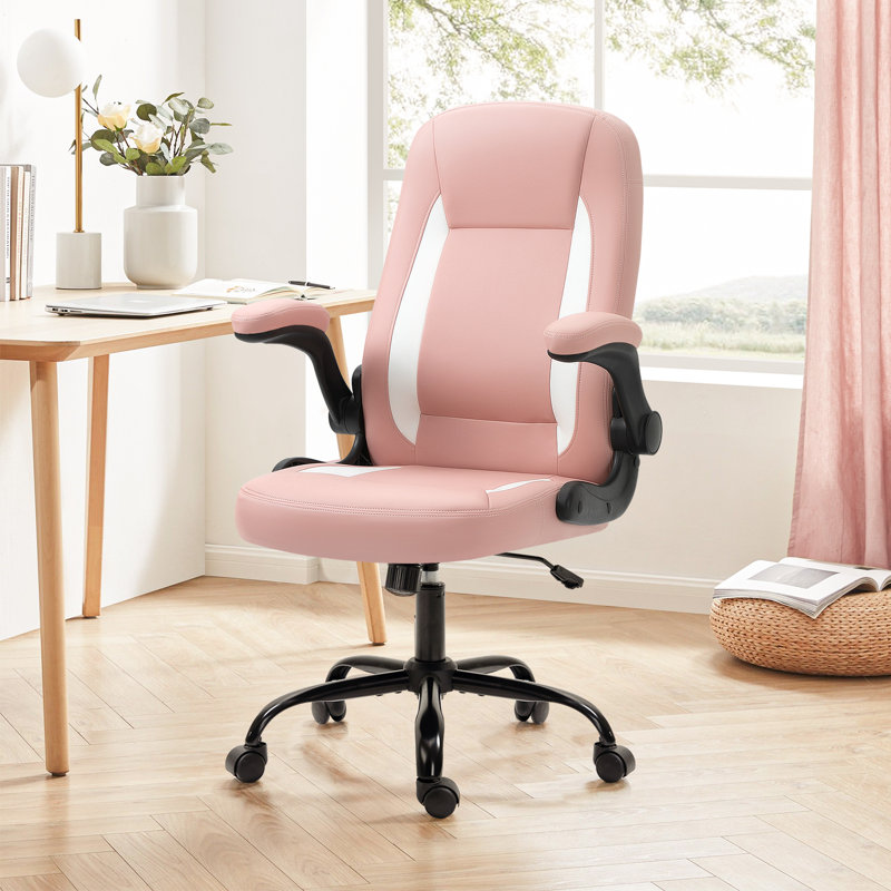 Jaylianie Task Chair, Pink, Pink
