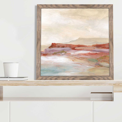 " Twilight Desert Mirage " by Carol Robinson Painting Print